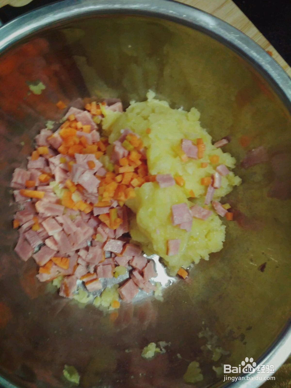 芝士薯球的做法