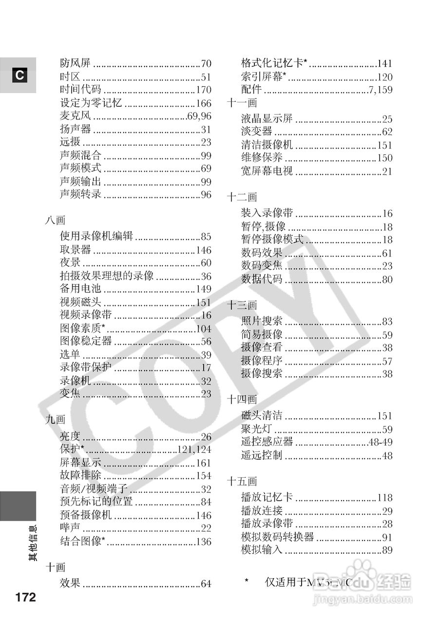 佳能MV5iMC数码摄像机使用说明书:[18]