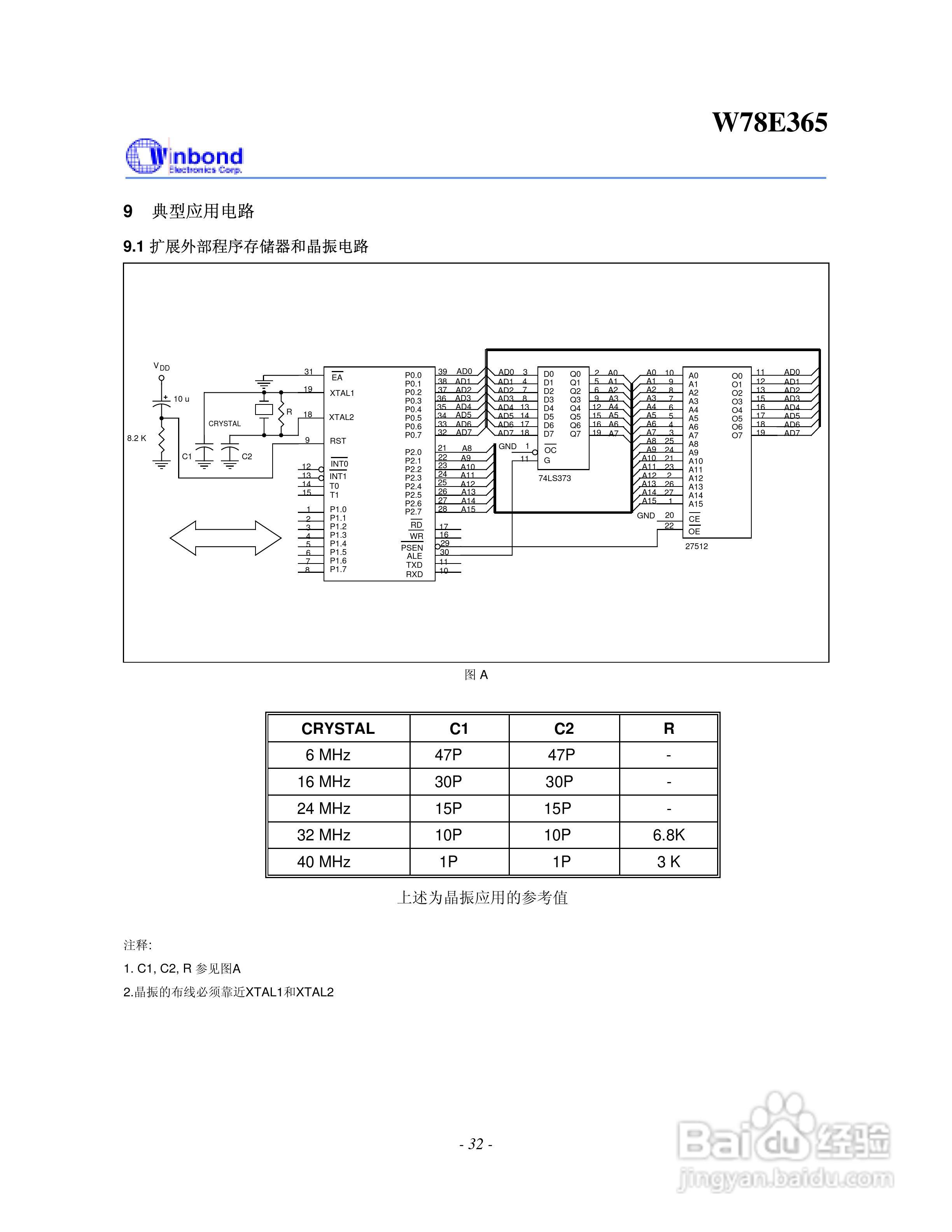 Winbond W78E365 8位微控制器说明书:[4]