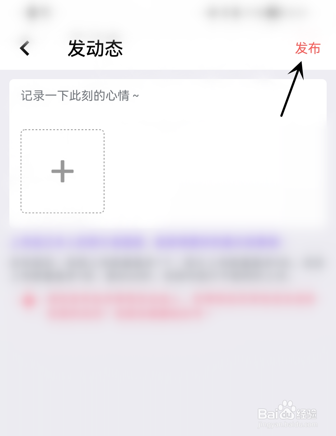 微麦怎么发布动态