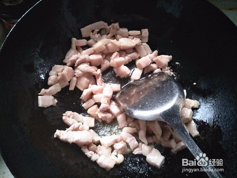 豆角焖饭的做法