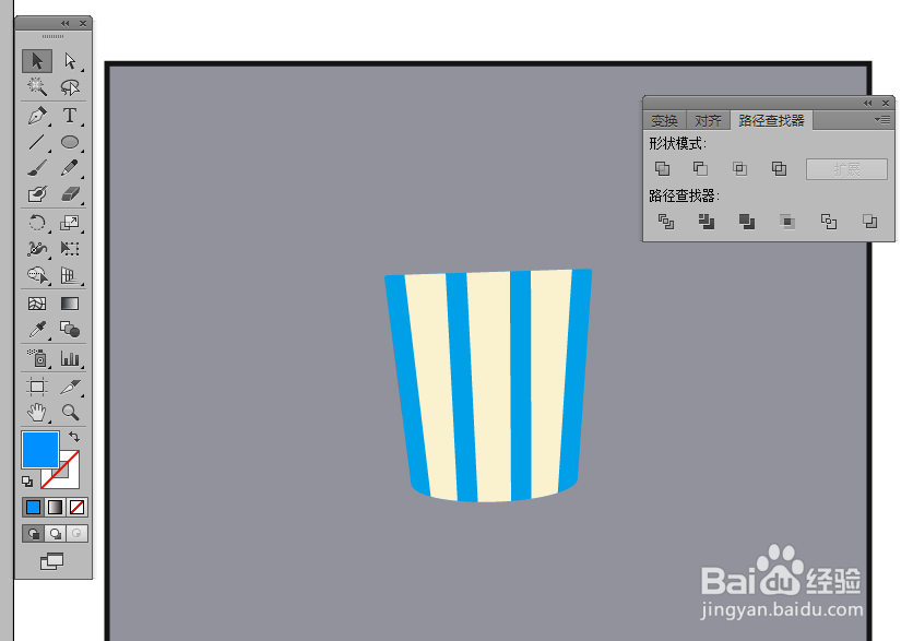 怎样在illustrator中绘制爆米花小图标