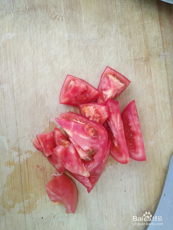 怎样做番茄炒蛋拌饭