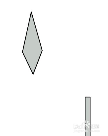 flash如何绘制一根卡通长矛