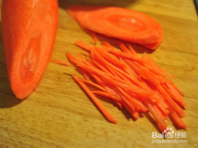 红萝卜炒蛋怎么做