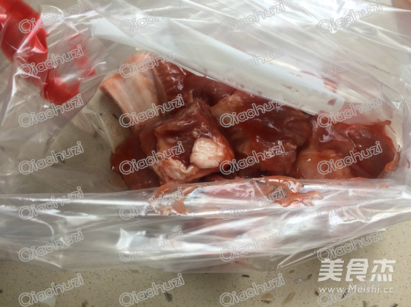 酱香烤小排的做法