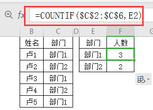 工作表用countif函数返回单元格个数需注意什么