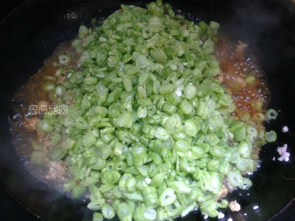 榄菜肉沫四季豆