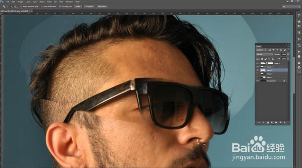 PS与AI结合把人物转为低多边形肖像