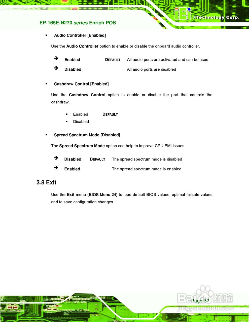 IEI威强 EP-165E-N270车载电脑说明书:[10]