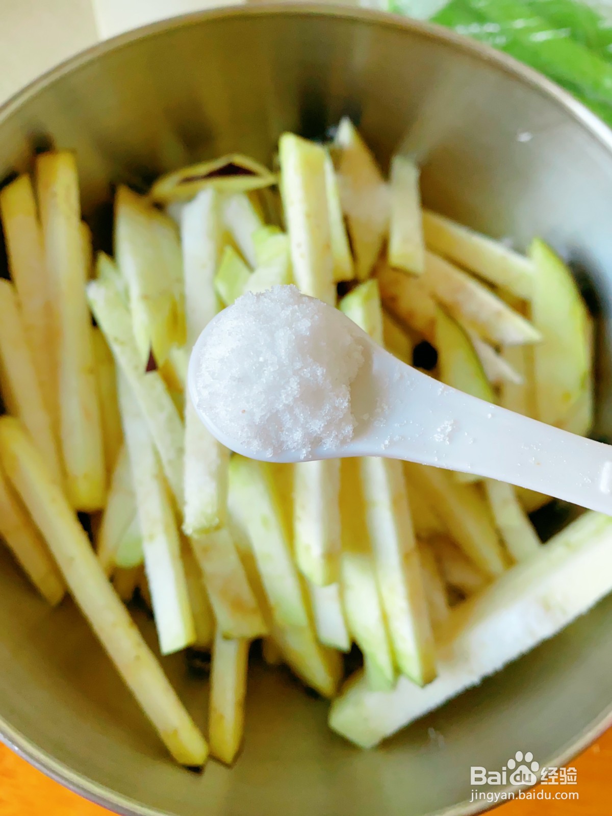 青椒炒茄子的做法