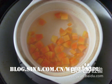 冬日里的阳光饮品——牛奶木瓜露