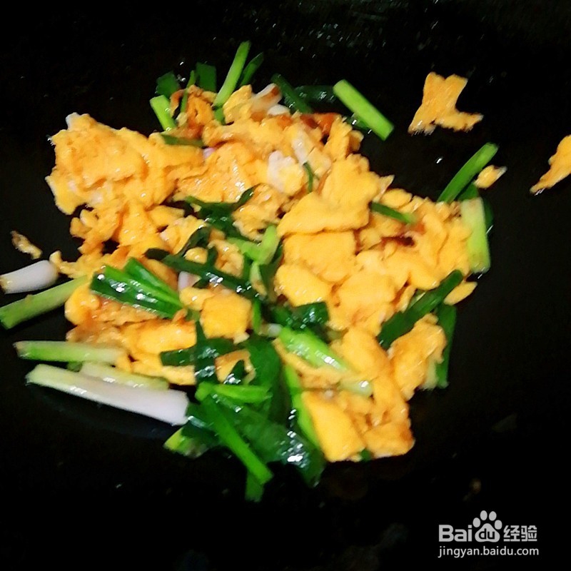 葱炒鸡蛋的简单做法