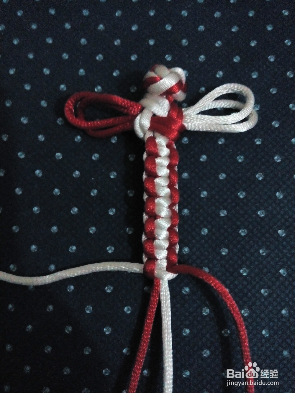 怎么编中国结中的蜻蜓结