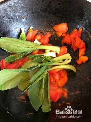 养生食补鸡蛋西红柿炒面的做法