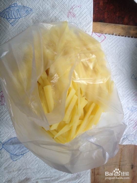 麦当劳薯条的制作