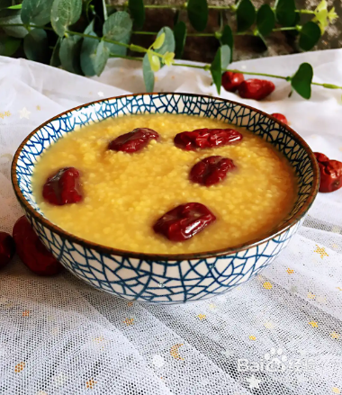 红枣小米粥的做法