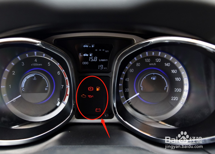 江淮瑞风S5汽车仪表参数怎么看