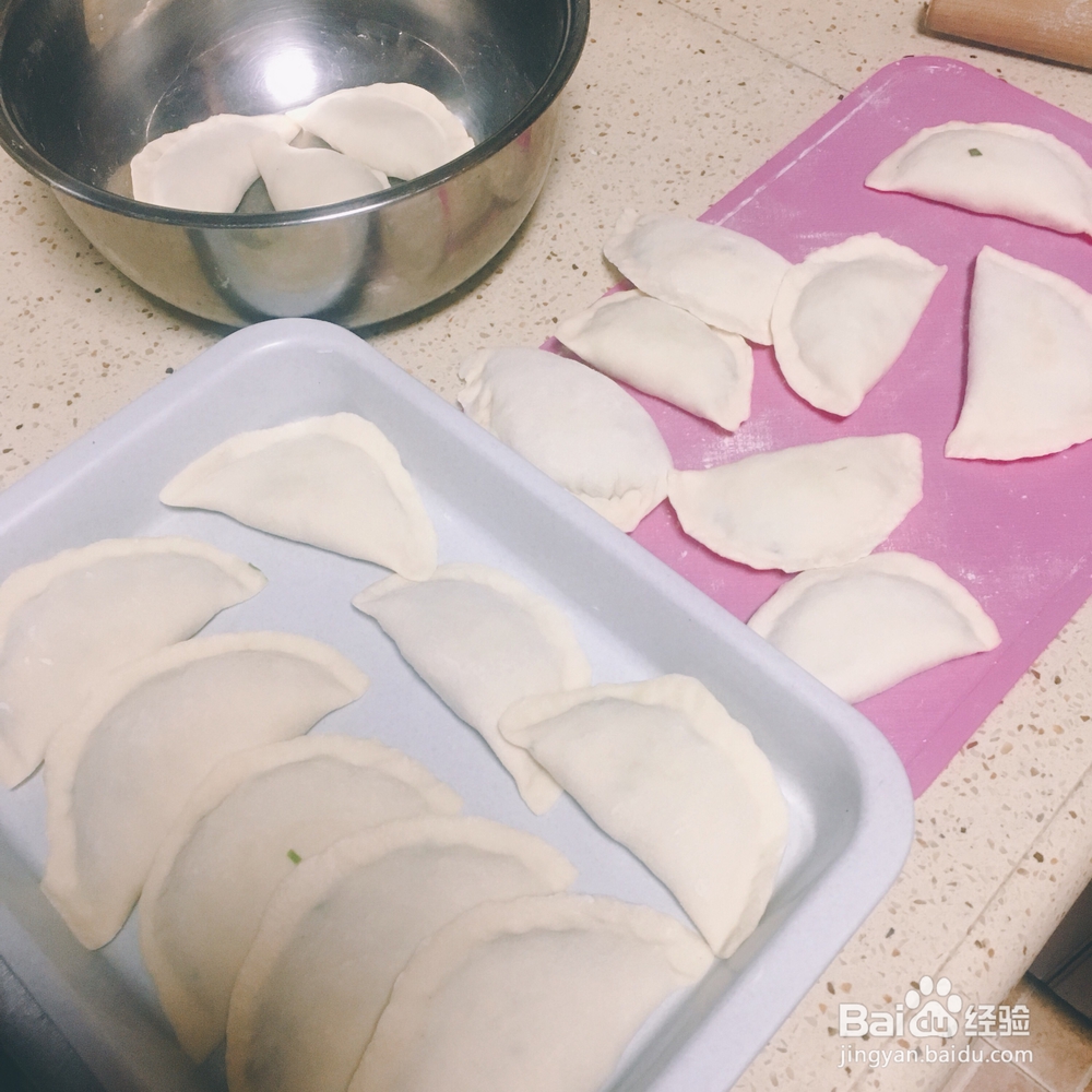 手残党也能做清香韭菜盒子