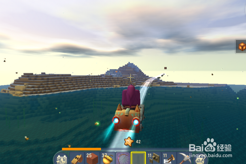 迷你世界怎么寻找冰原里的商人