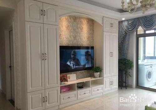 衣柜背面怎么做电视墙