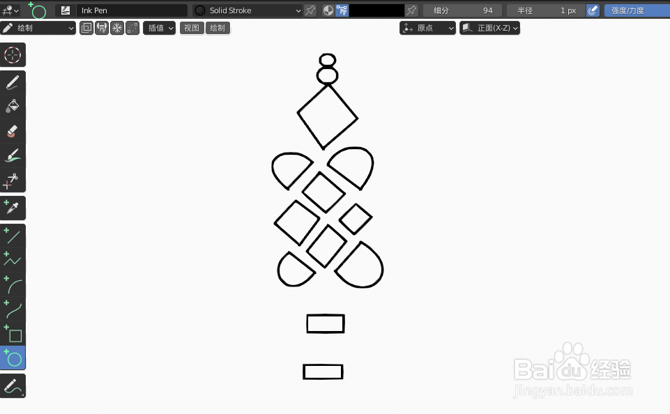 如何使用blender2.9快速设计中国结简图模型