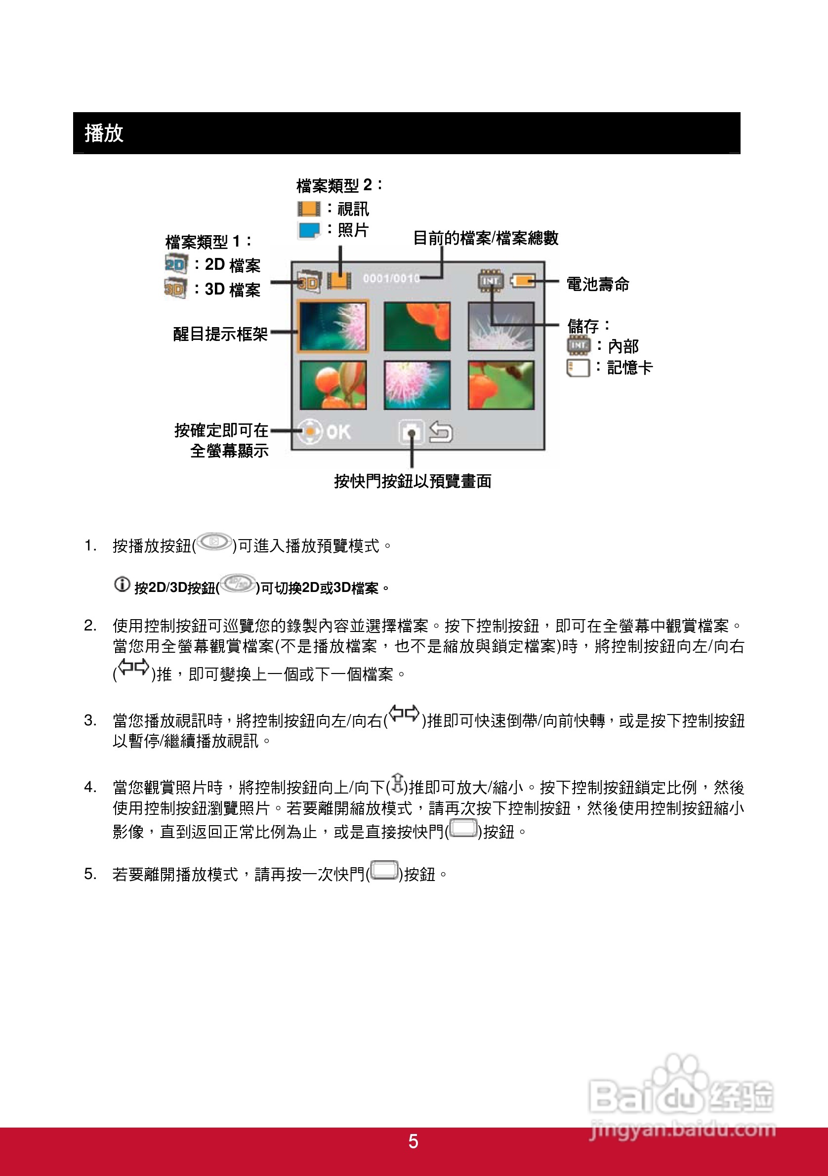 viewsonic Snap-3DSC5 3D数位照相机使用手册:[2]