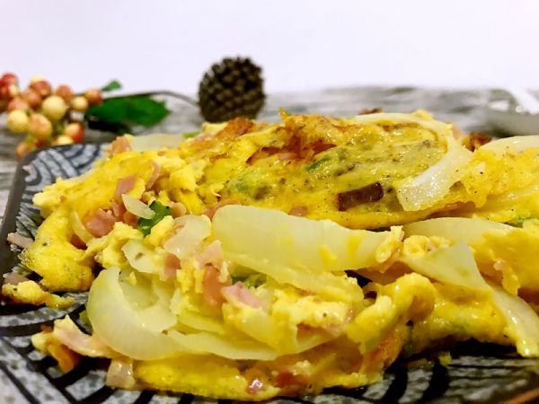 火腿鸡蛋煎土豆