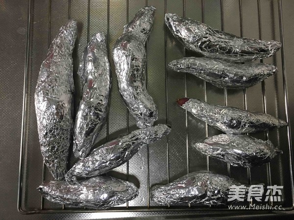 烤栗薯的家常做法