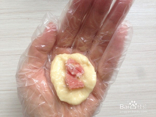 培根麻薯包的做法