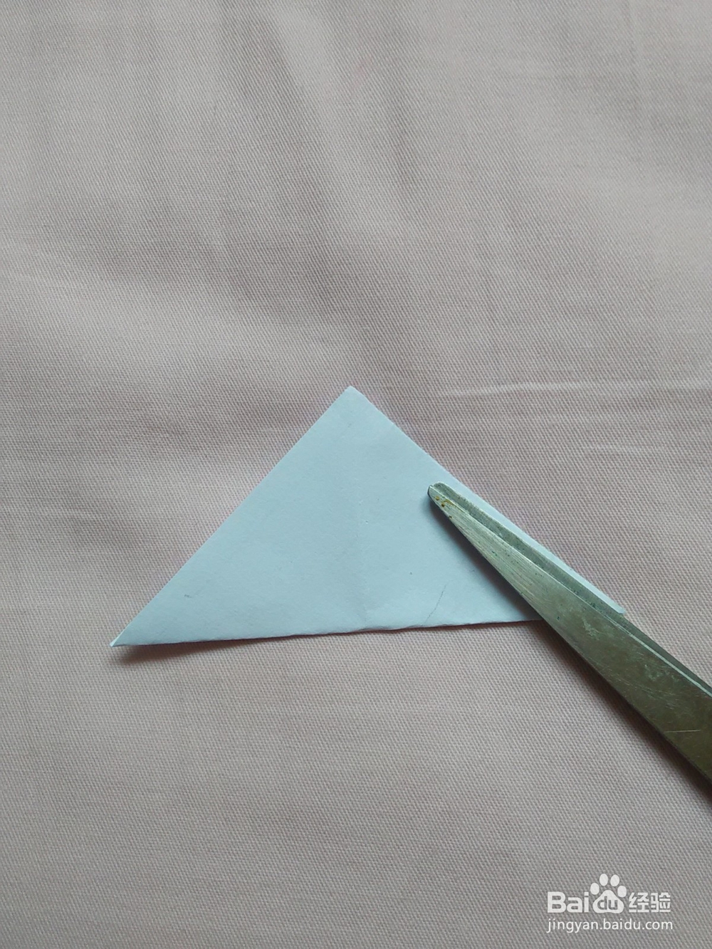 会爬山的小人怎么折