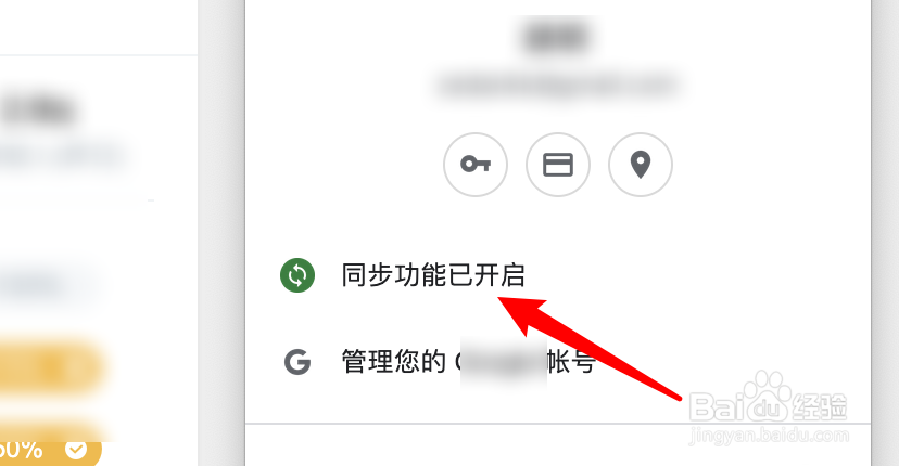 Chrome浏览器如何开启同步功能