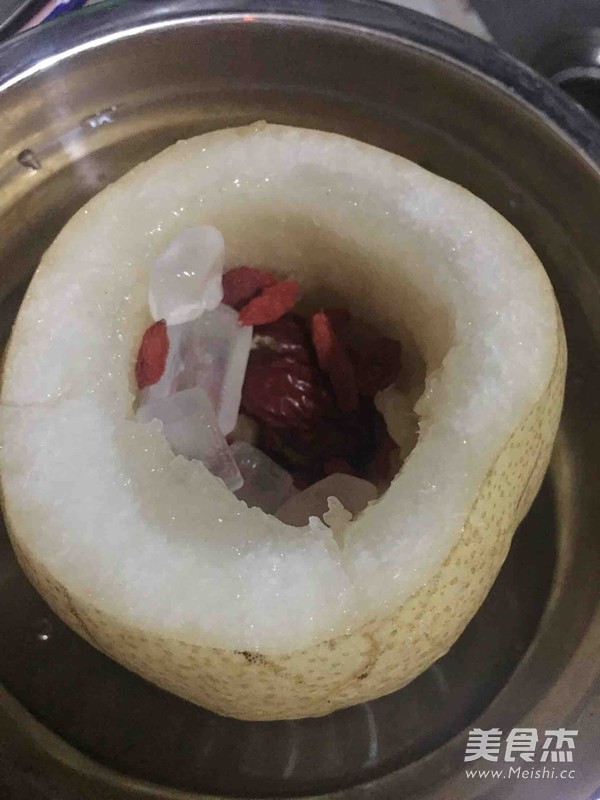 冰糖雪梨的做法