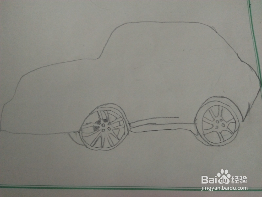 简笔画汽车怎么画