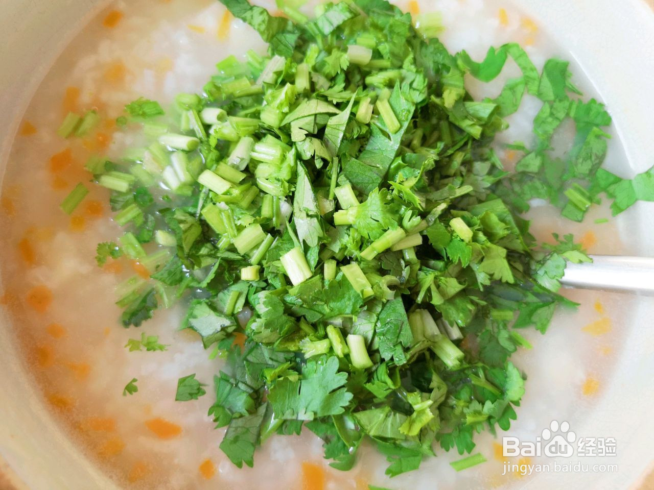 胡萝卜山药粥的做法