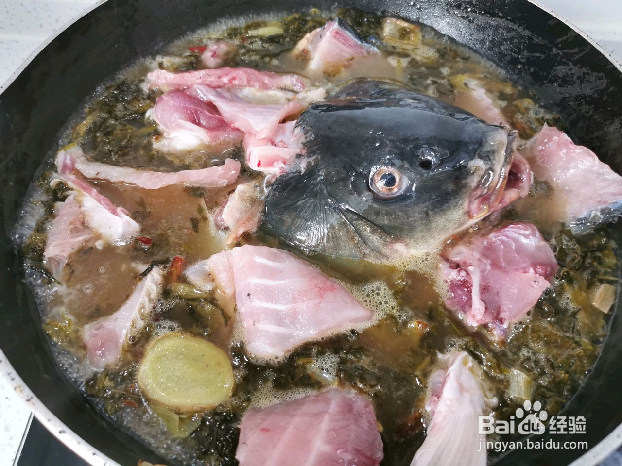 酸菜鱼的做法