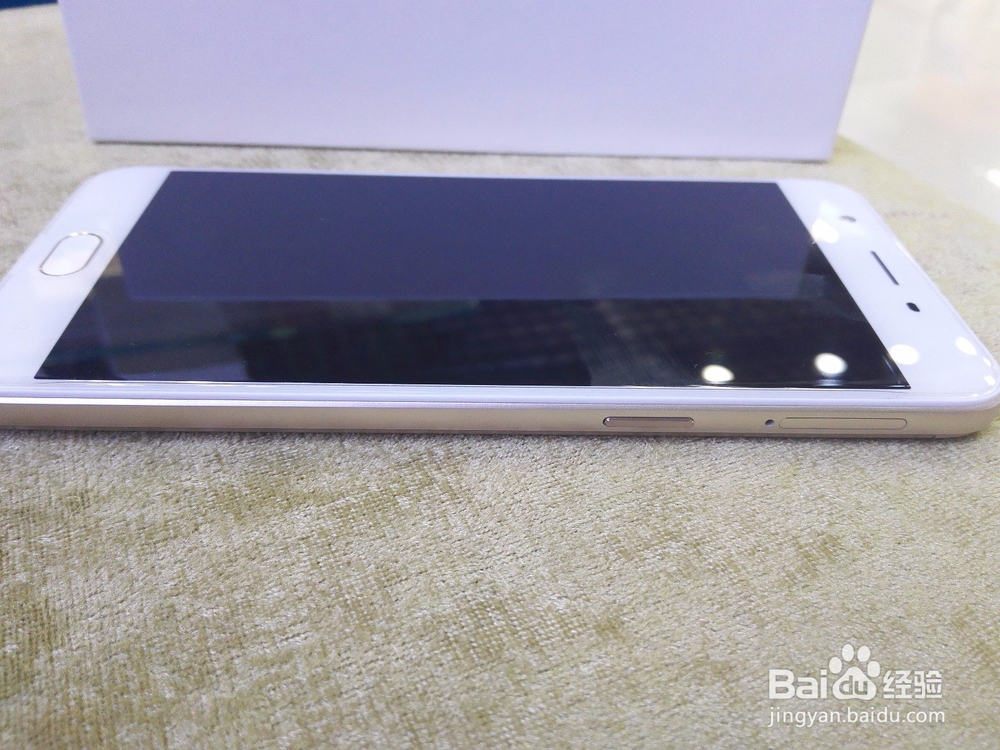 oppo A57gold金全网通手机开箱晒物