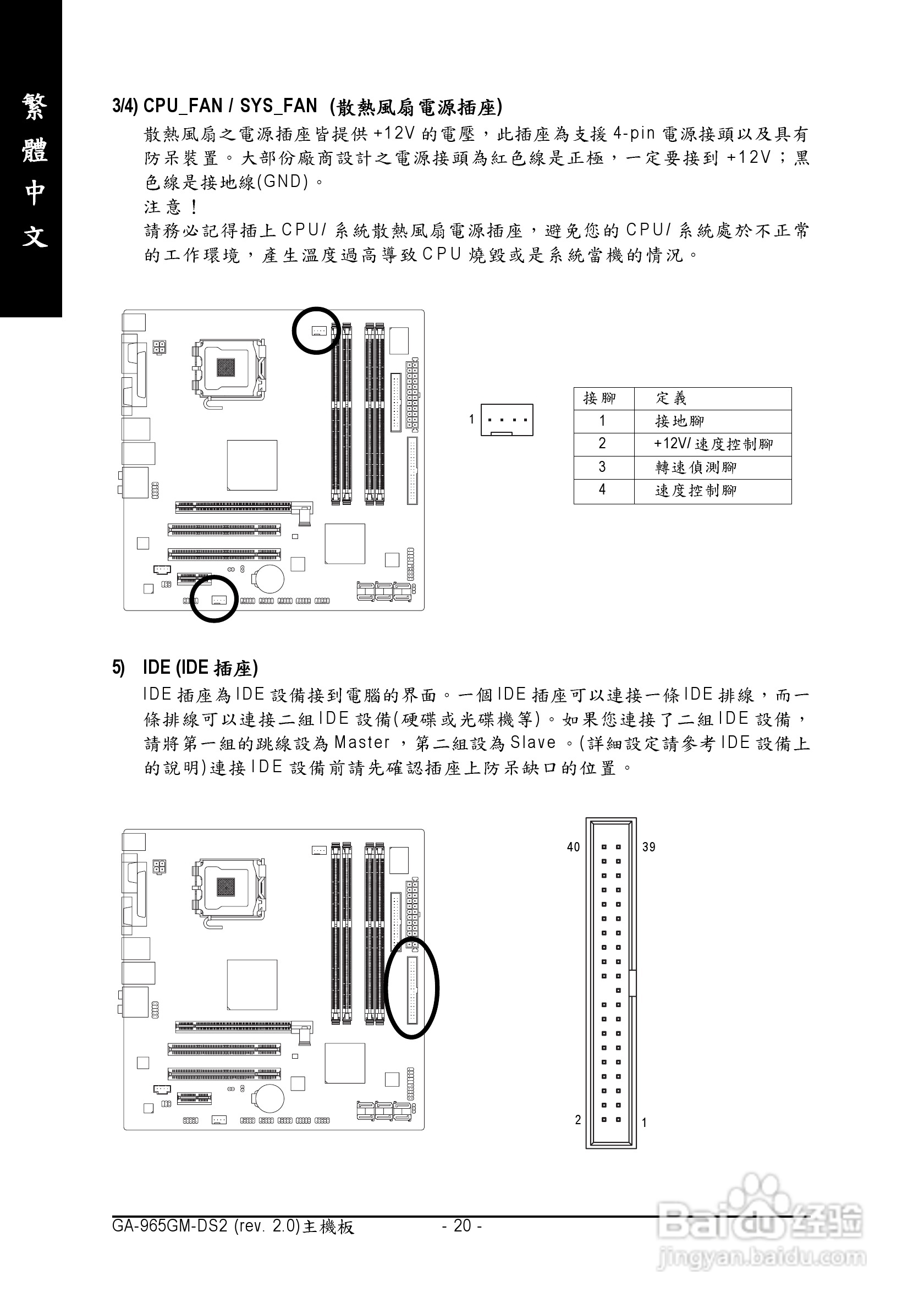 技嘉GA-965GM-DS2 (rev. 2.0)型主板说明书:[2]