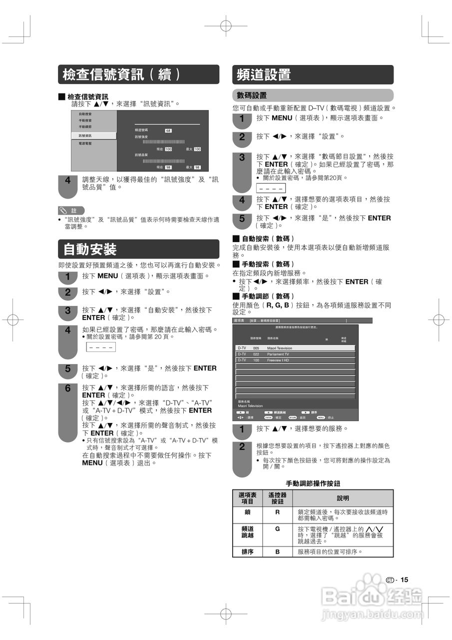 声宝LC-46GE220H型液晶电视机说明书:[2]