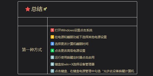 Win10休眠后无法唤醒怎么办