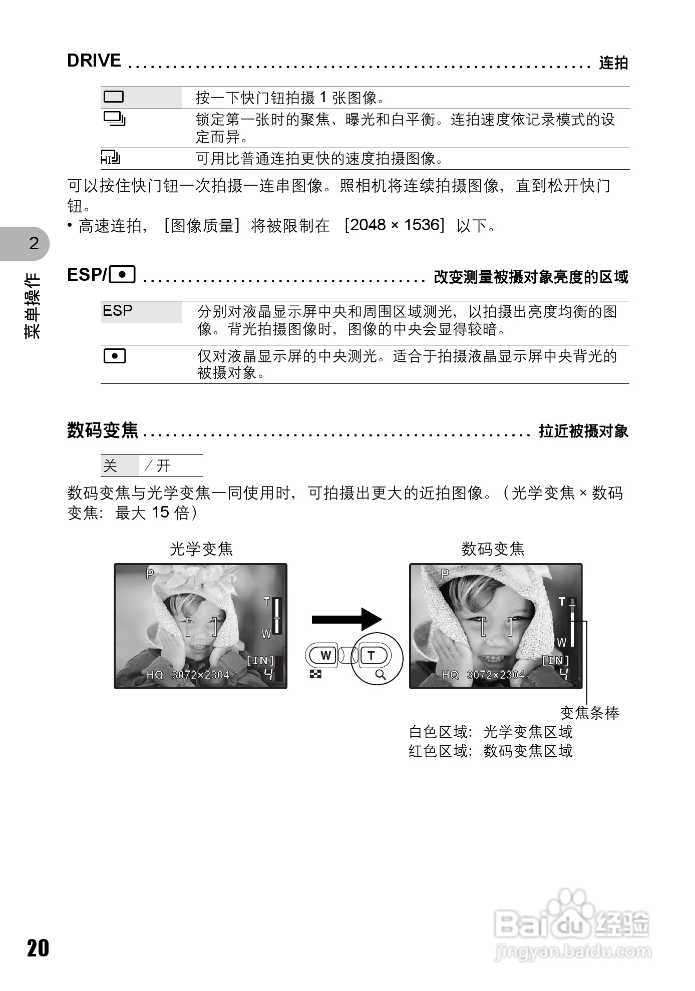 奥林巴斯 stylus 725W数码相机说明书:[2]