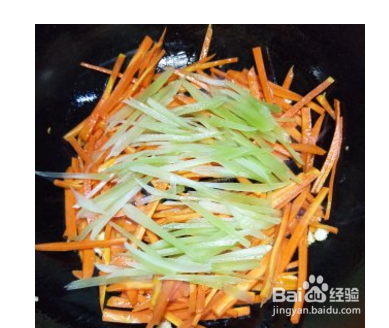 怎么做双丝炒蛋