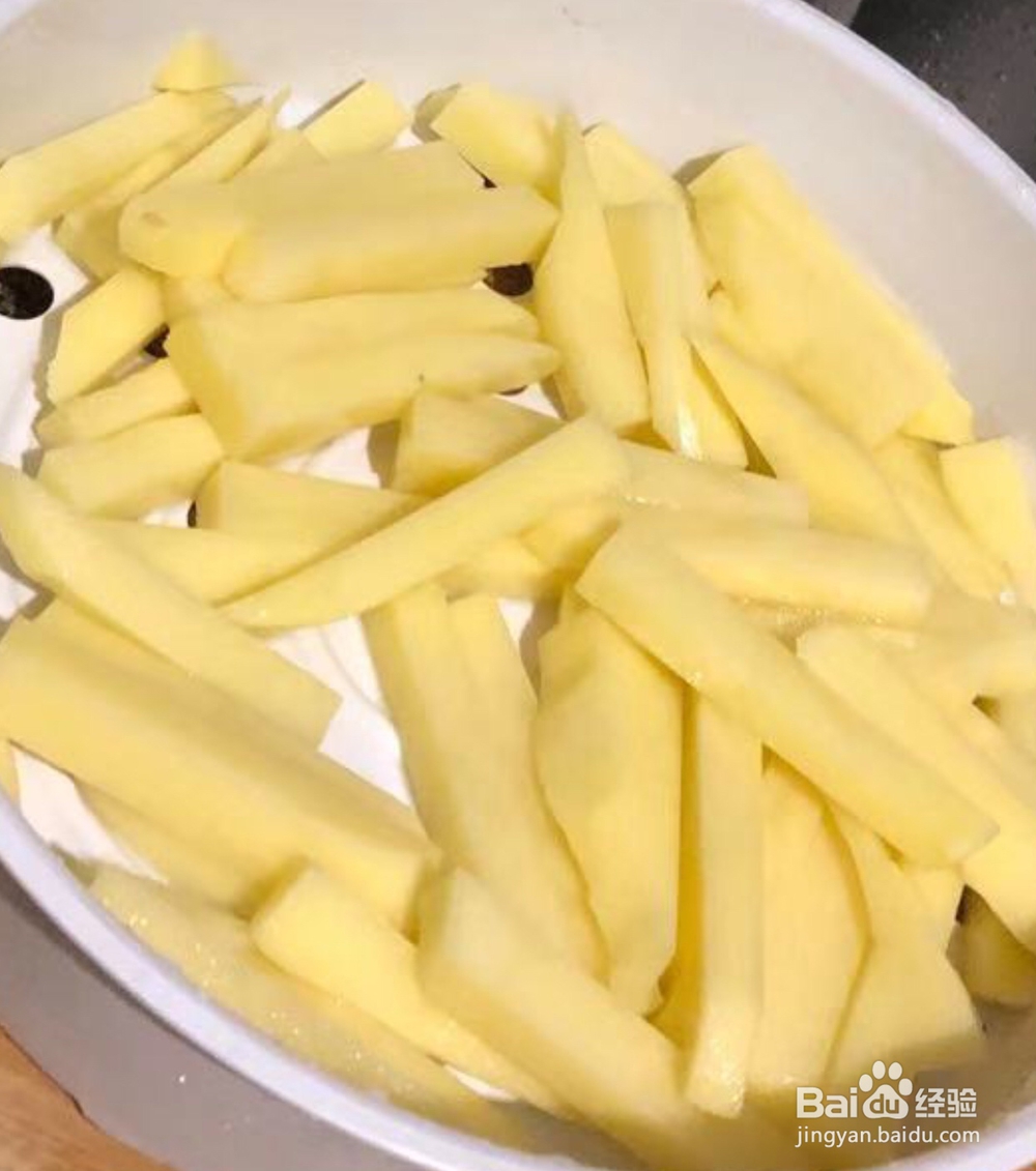 健康美味的原味烤土豆