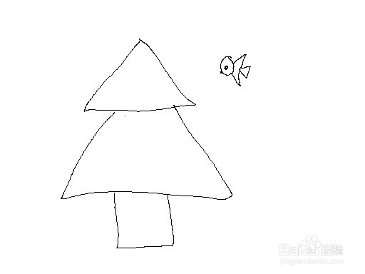 【乐趣】树怎么画松树简笔画技巧