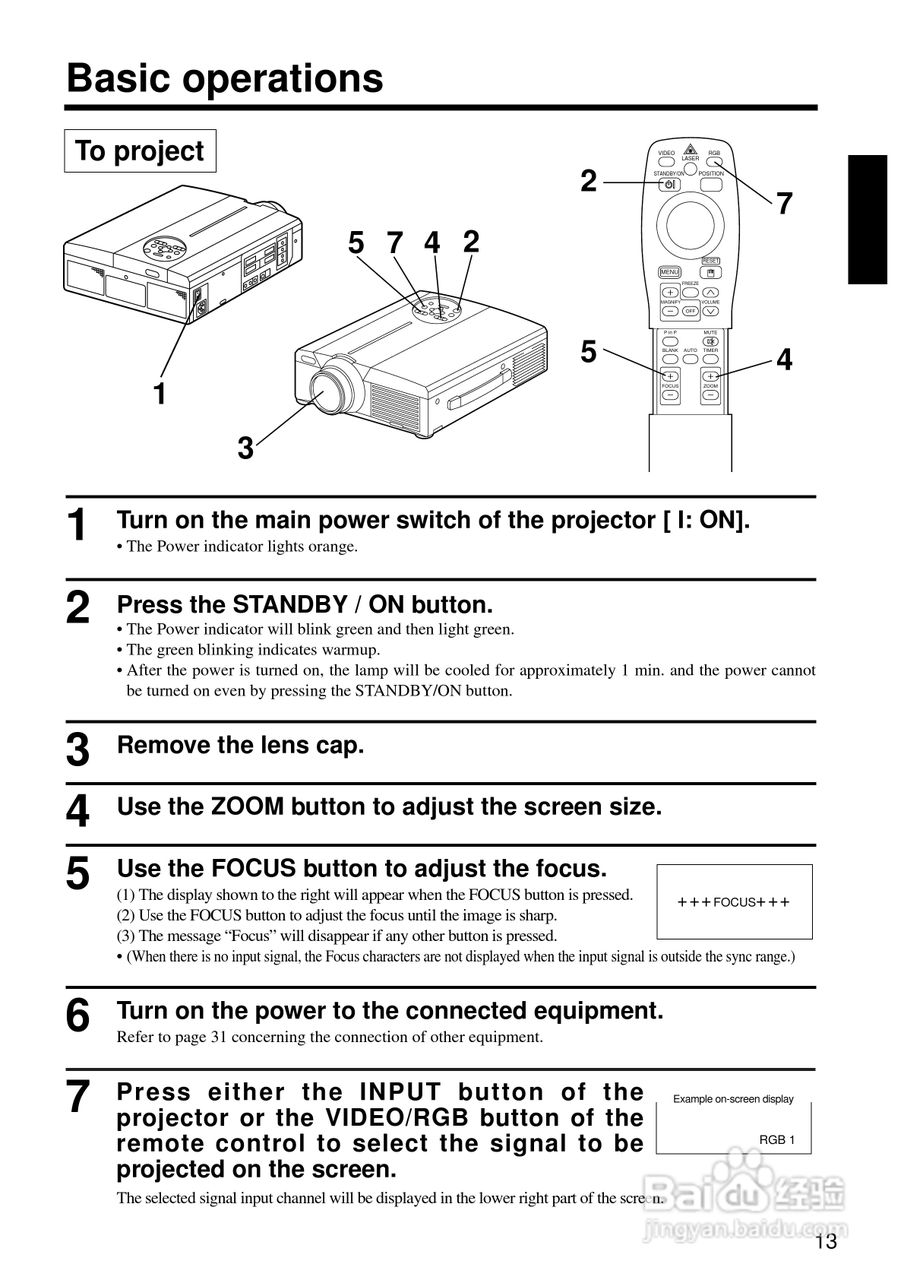 日立 CP-X960W投影机说明书:[2]