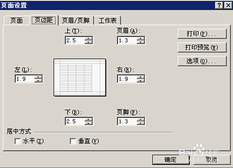 在Excel的文档中如何设置页面？