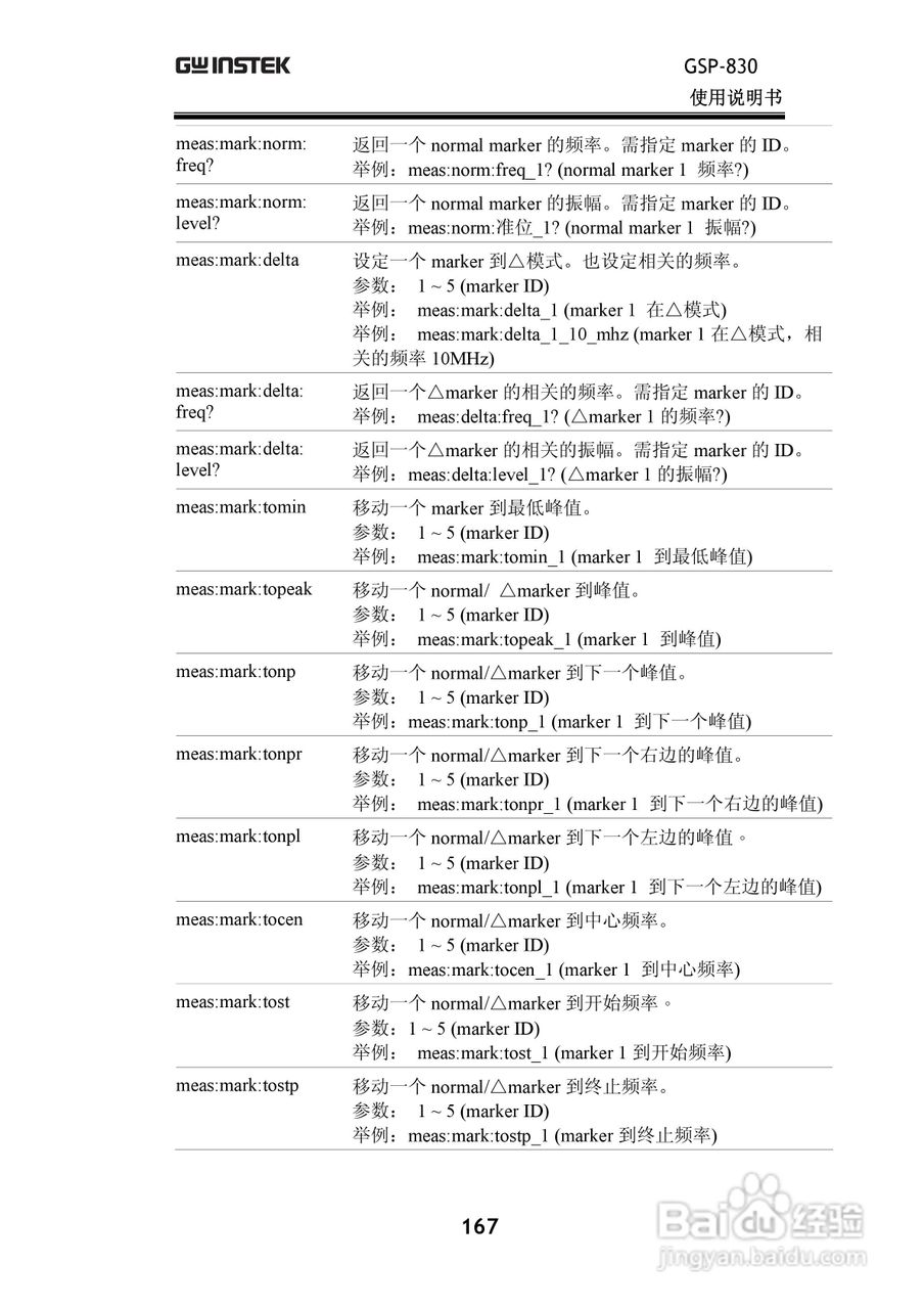 固纬GSP830频谱分析仪说明书:[17]