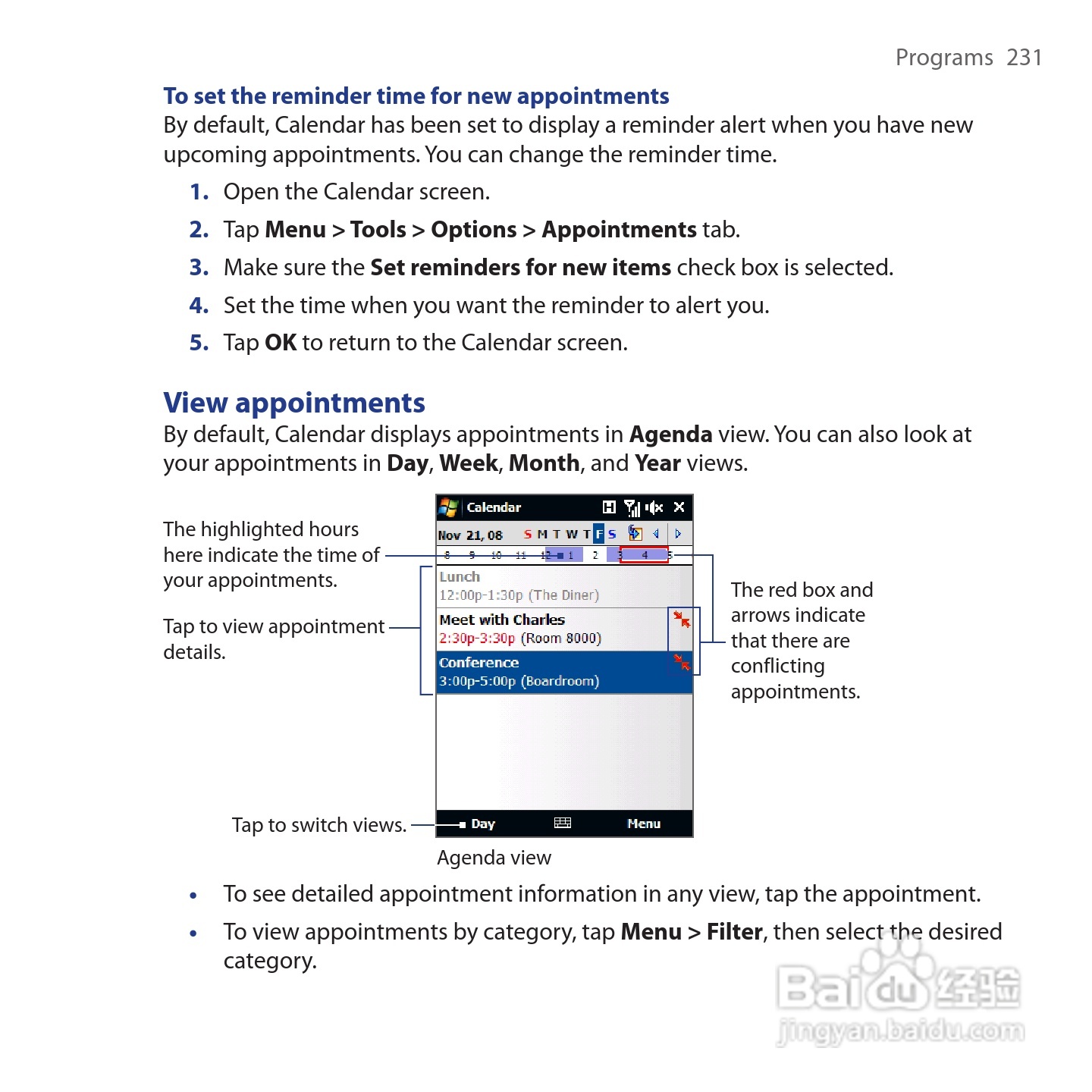 HTC Touch Cruise手机说明书:[24]