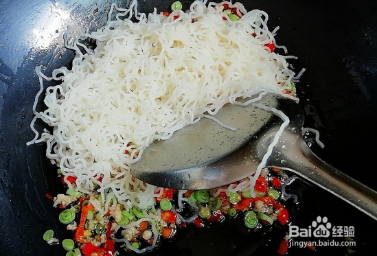 肉末炒粉丝的家常做法