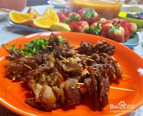 好吃简单的牙签羊肉的做法